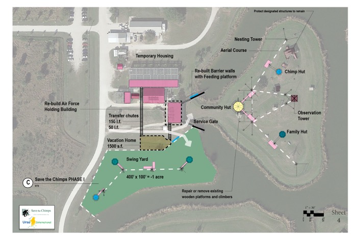 STChimp phase I site plan